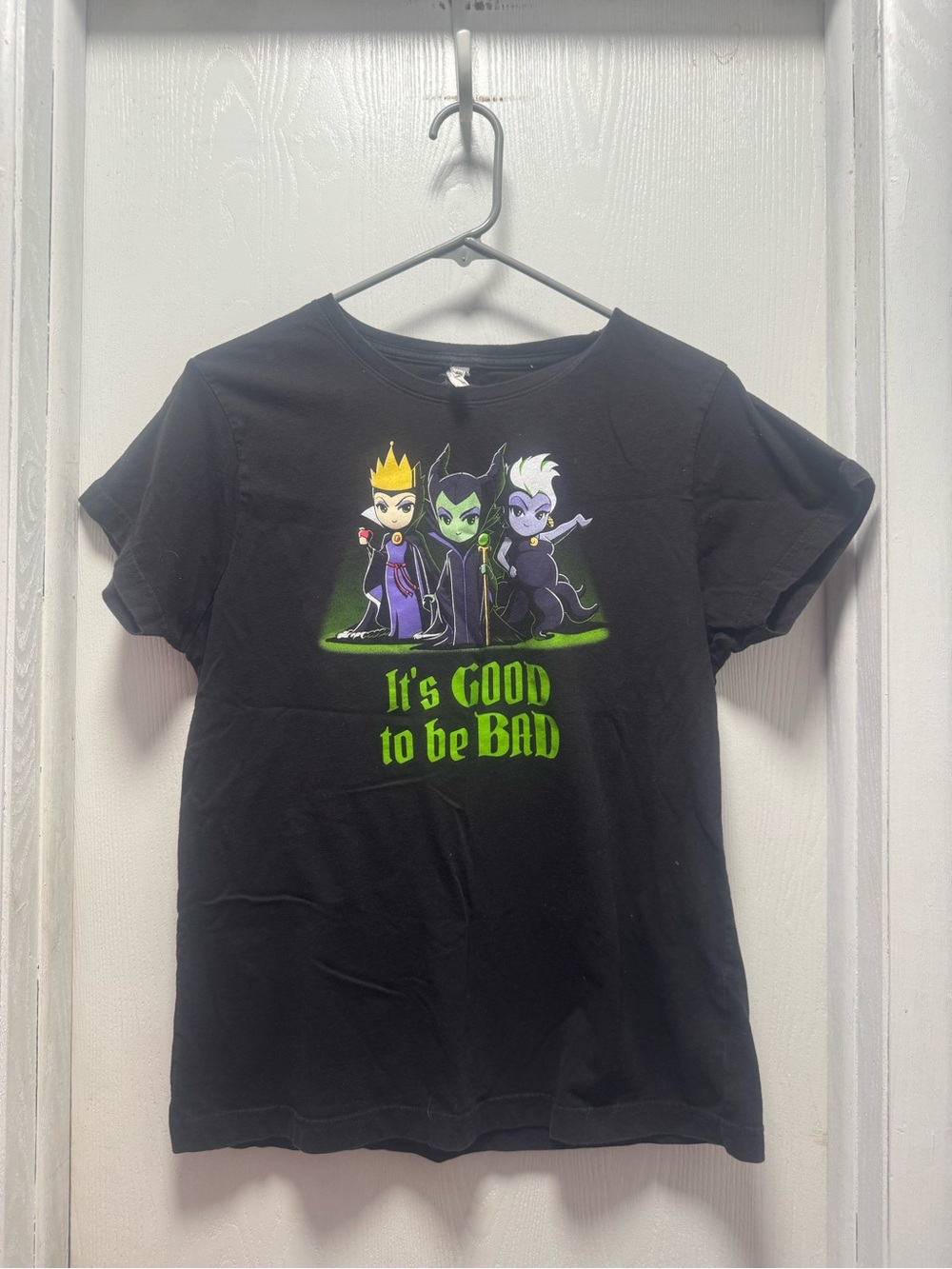 Kids Black "It's Good to Be Bad" Villains Graphic Tee